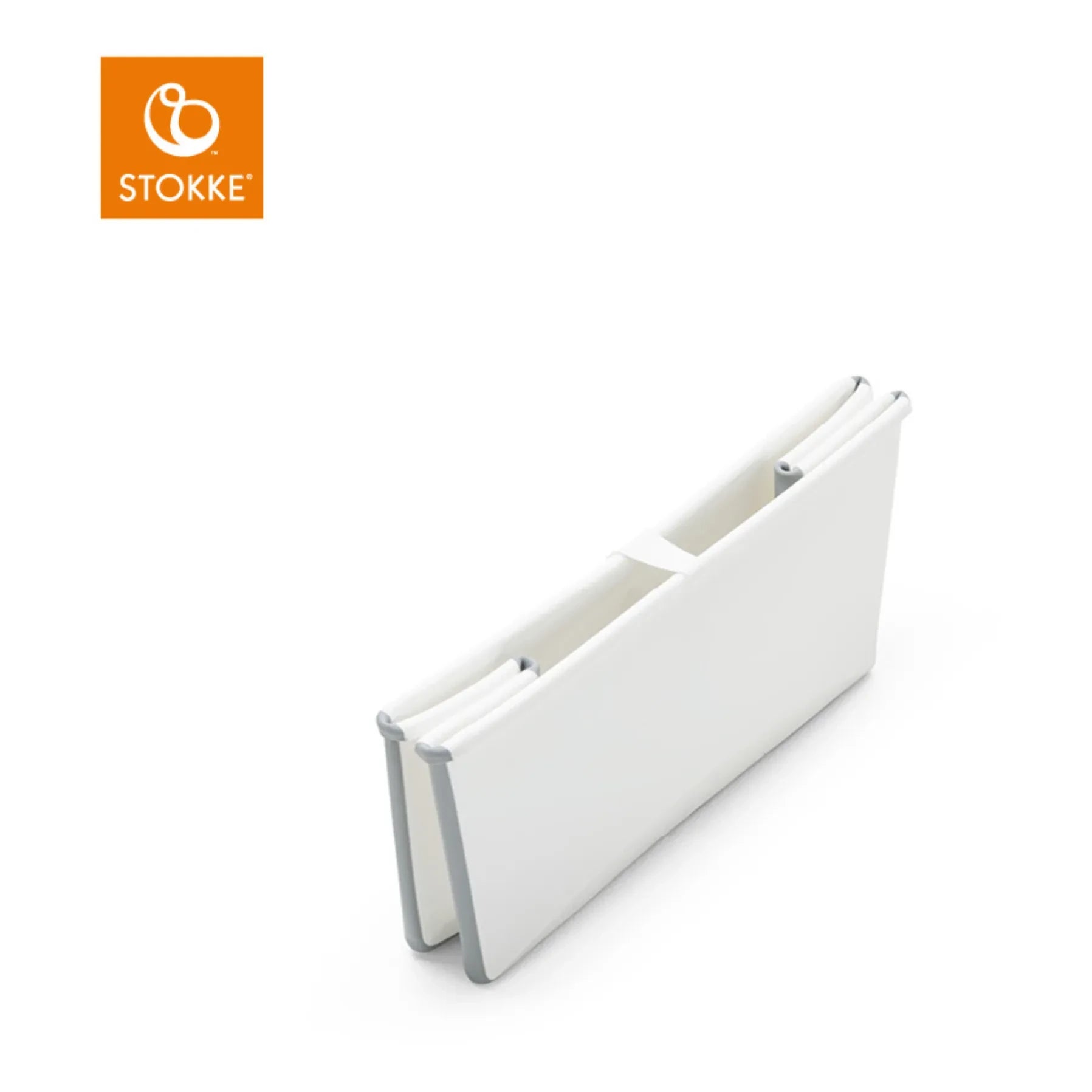 Stokke® - Flexi Bath® Bañera Plegable X-Large y Soporte para Recién Nacidos | Blanca