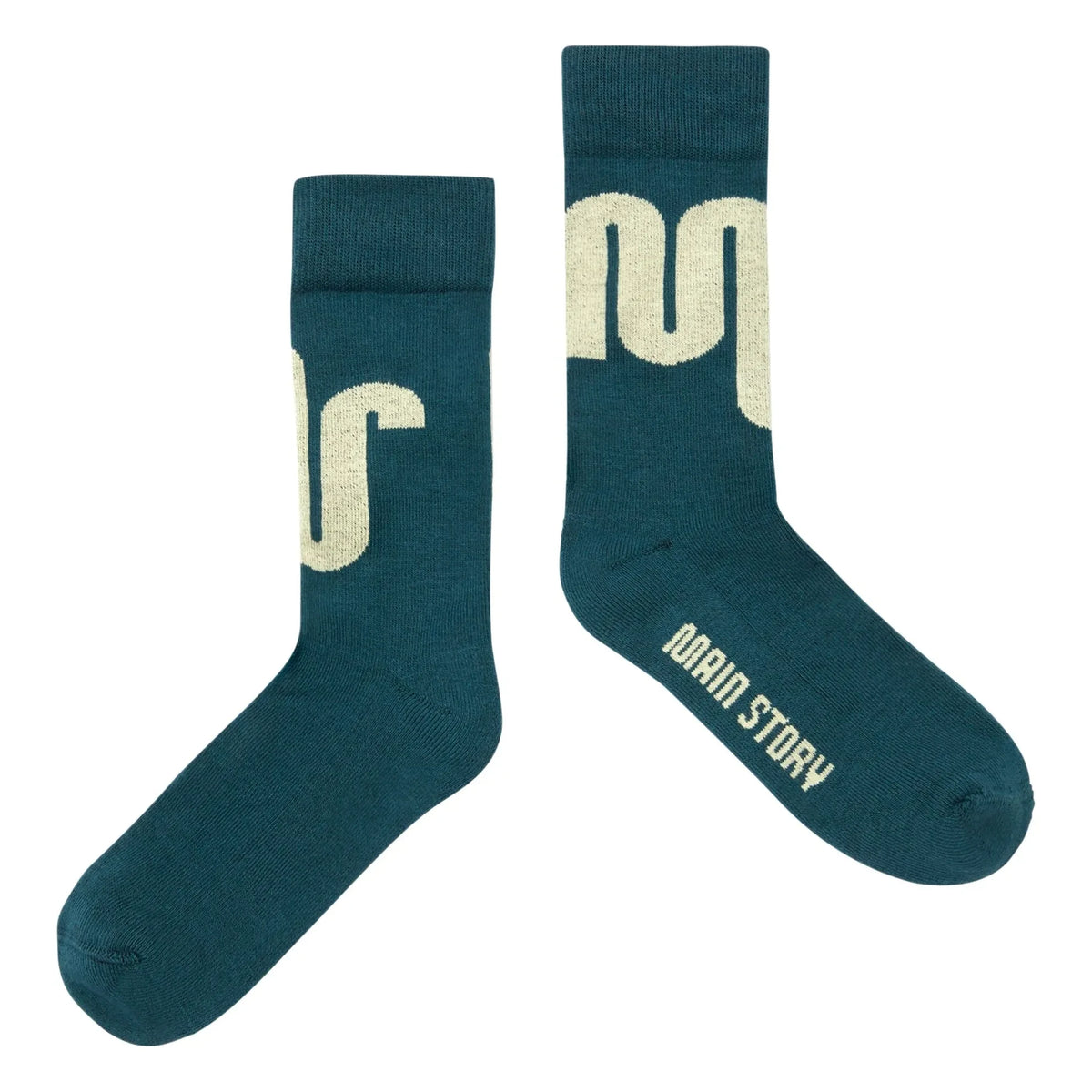 Main Story - Calcetines con logo | Verde oscuro