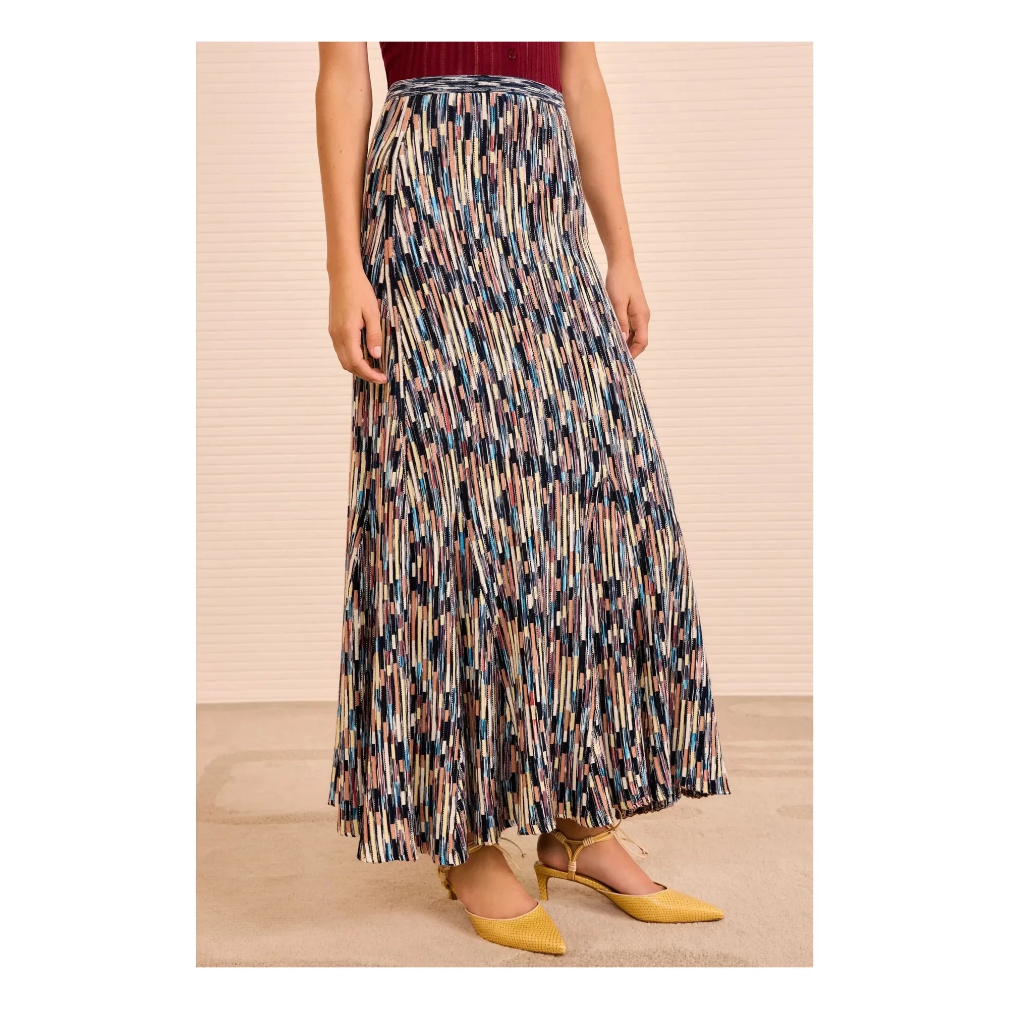 Ulla Johnson - Falda de punto Marceline | Azul