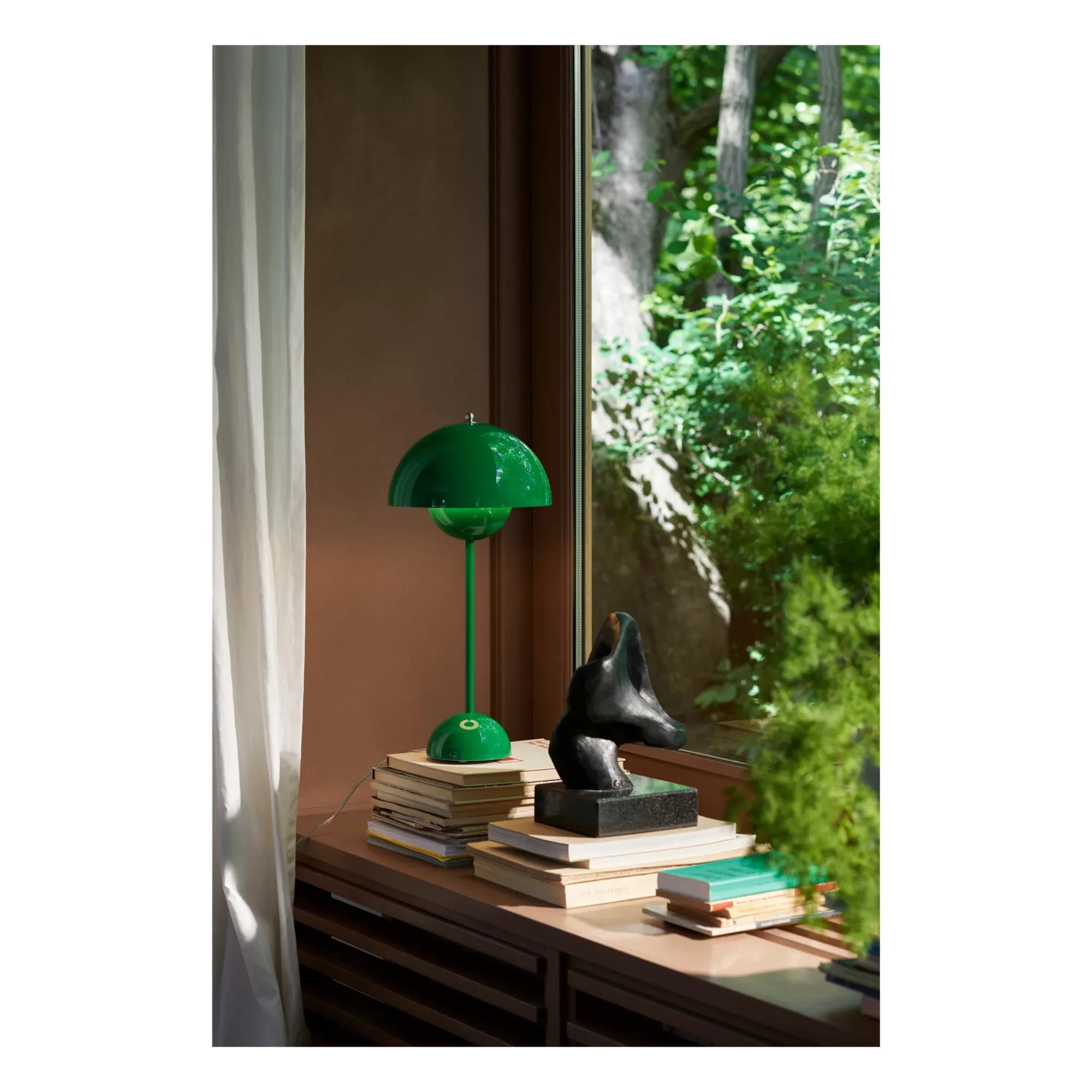 & Tradition - Lámpara de mesa Flowerpot VP3 - Verner Panton, 1969 | Verde