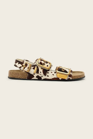 Sandalia AllSaints Staffa de piel plana para mujer