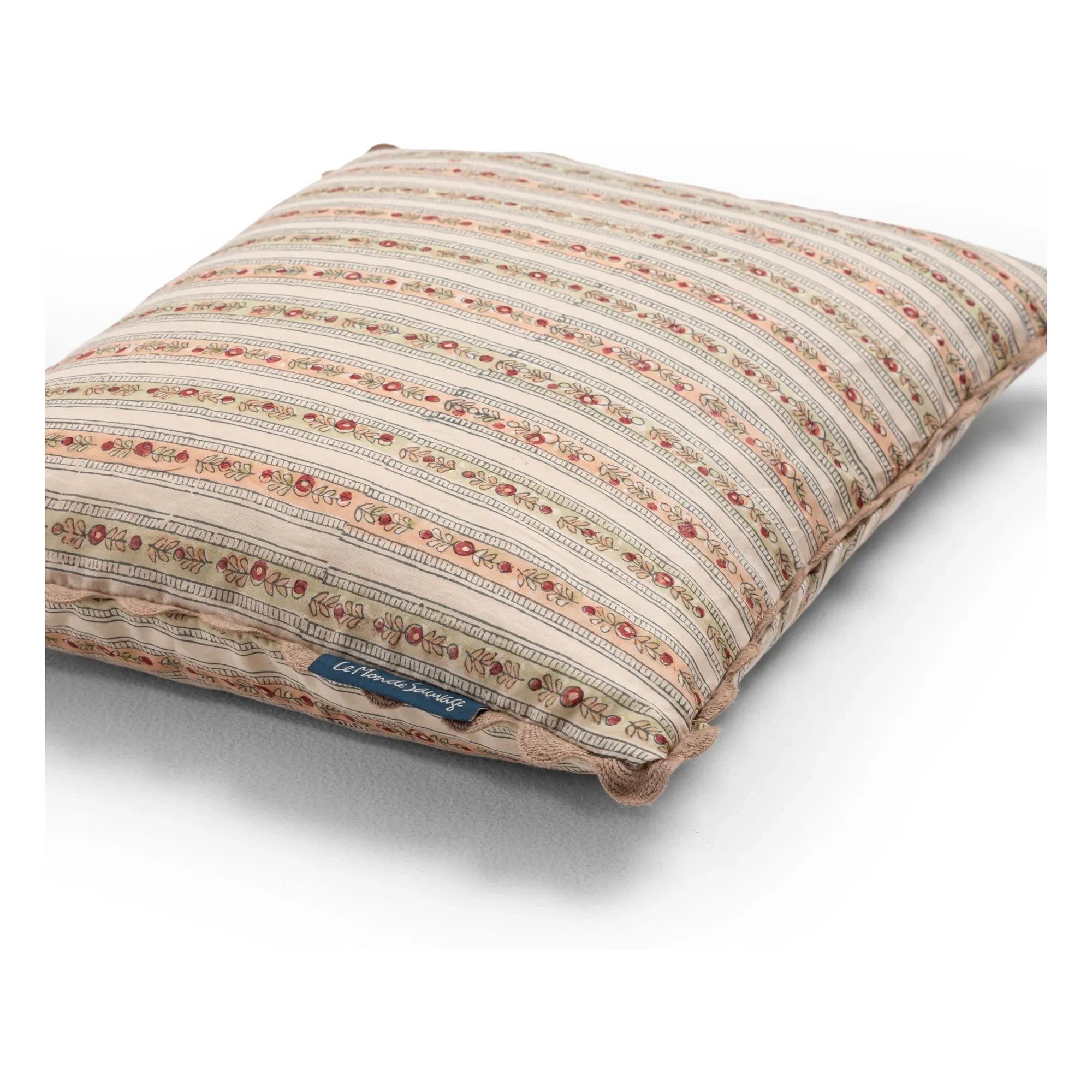 Funda de almohada Le Monde Sauvage - Astre Lappi | Rosa