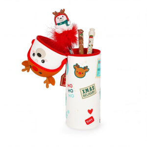Legami - Estuche de silicona 2 en 1 para Navidad oso polar - Kawaii