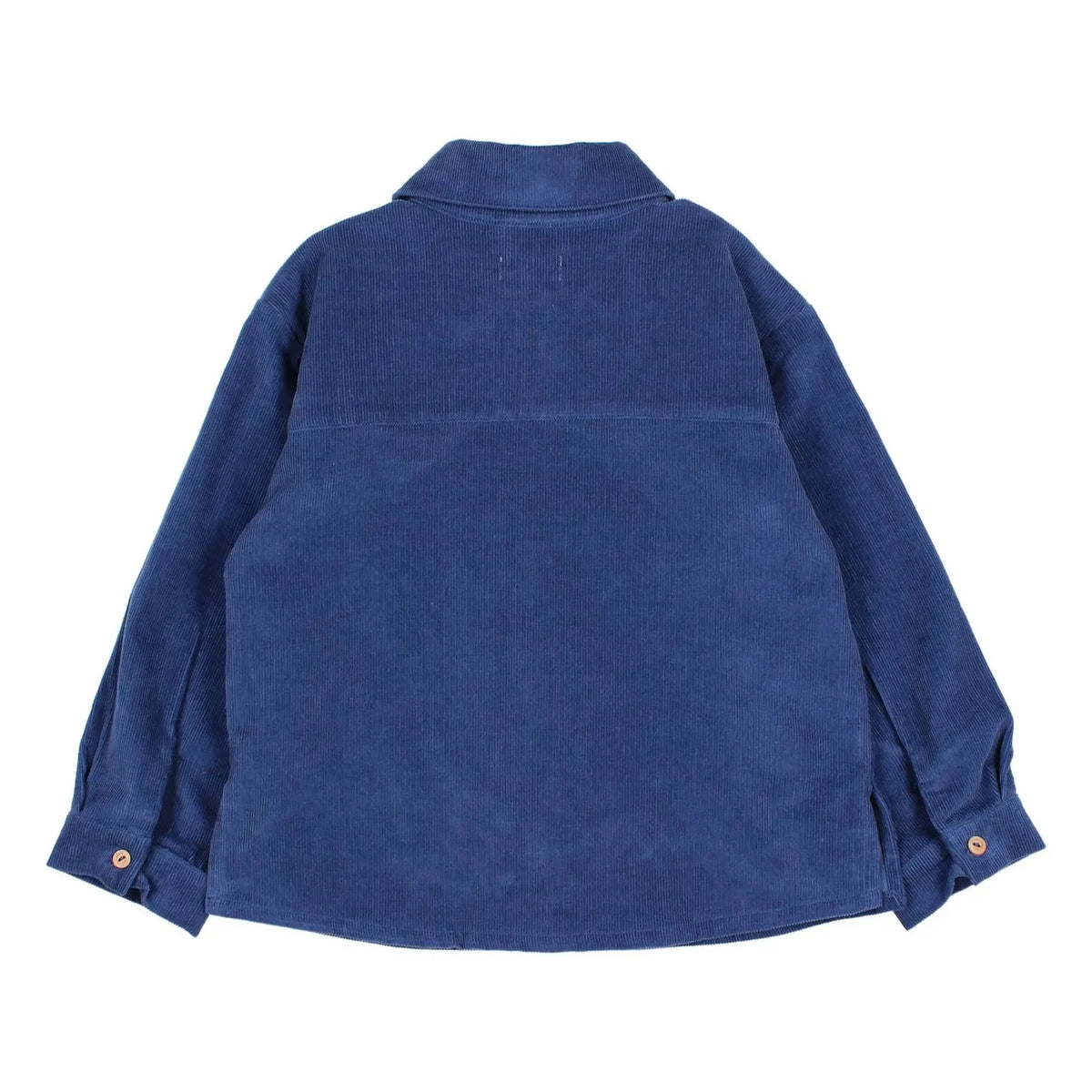 Búho - Camisa de Algodón Orgánico de Terciopelo Suave | Azul Marino