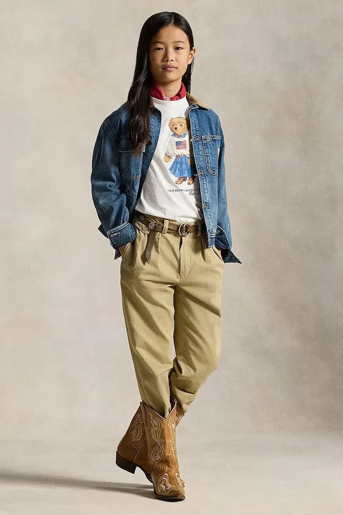 Camiseta de algodón Polo Ralph Lauren para niños