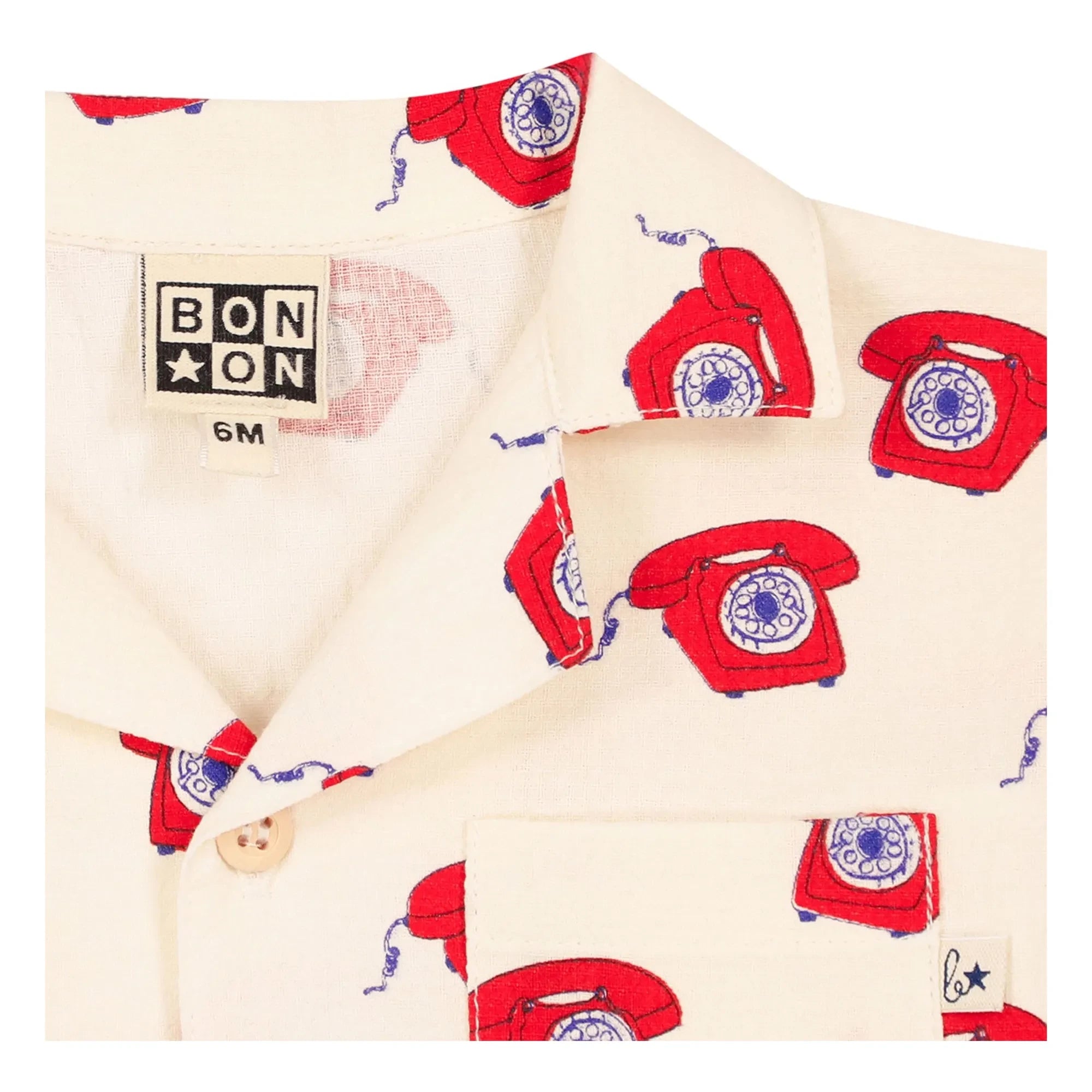 Bonton - Camiseta Bebé Las Vegas con Teléfono | Rojo
