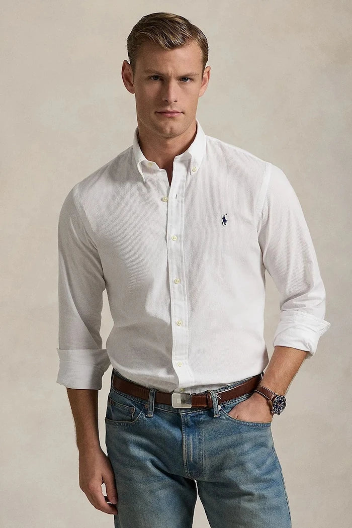 Polo Ralph Lauren Camisa de algodón