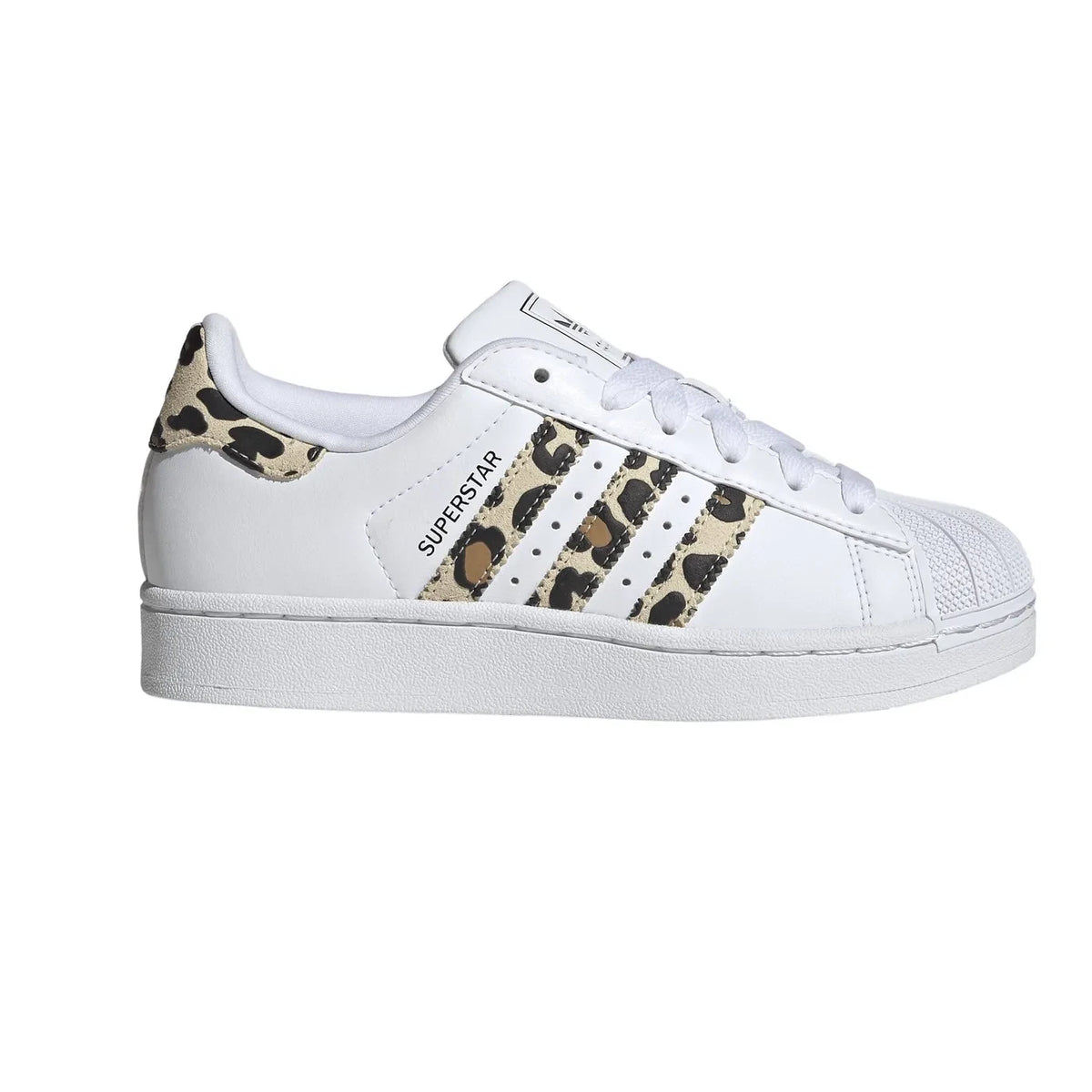 Adidas - Zapatillas Superstar II | Leopardo