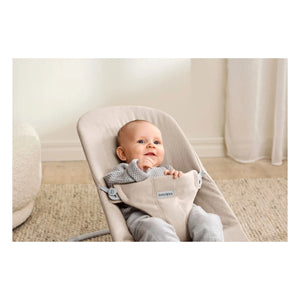 BabyBjörn – Hamaca Bliss de punto piqué | Beige