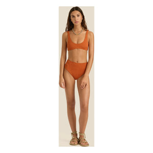 Soleil Soleil - Flo Jersey Top | Terracota