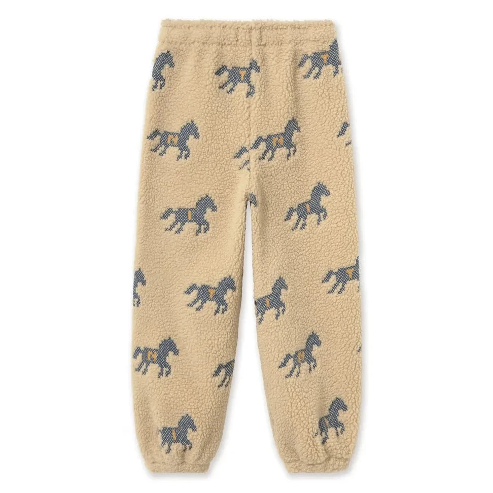Tinycottons - Sherpa Tarzı At Jogger | Krem