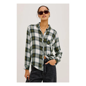 Rails - Camisa de cuadros Hunter | Caqui