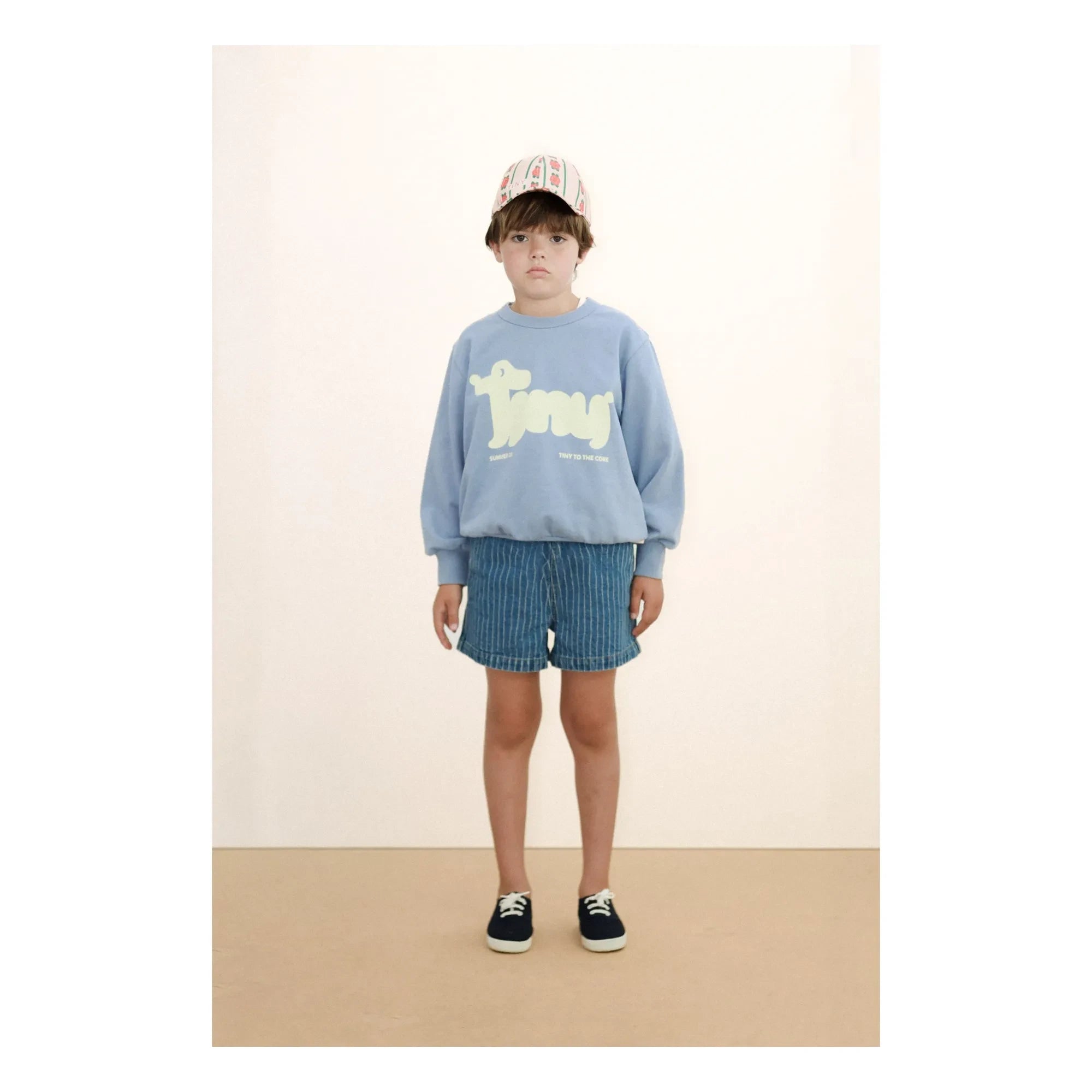 Tinycottons - Sudadera Tiny de algodón orgánico | Gris azulado