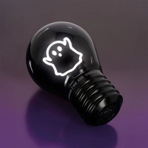 Legami - Lámpara de Mesa en Forma de Bombilla Decorativa - Fantasma - Ficción de Bombilla