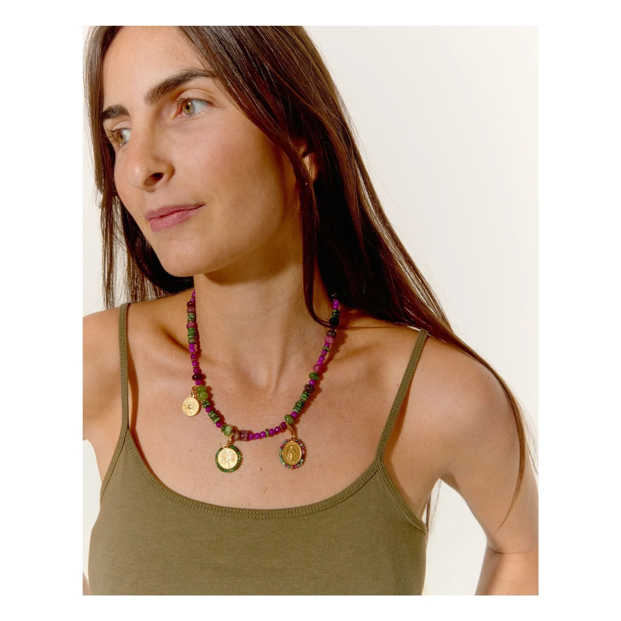 Palas - Collar Positano | Caqui