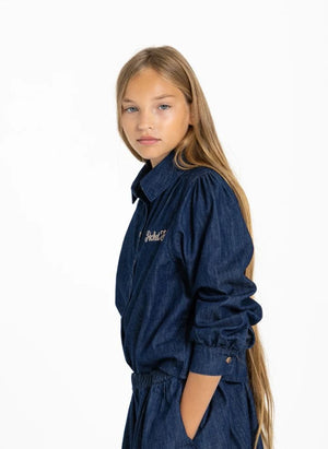 Smallable Kid - Línea Denim Blusa | Denim brut