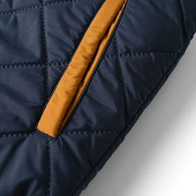 Liewood - Diana Chaleco estilo Sherpa, fabricado con fibras recicladas | azul noche