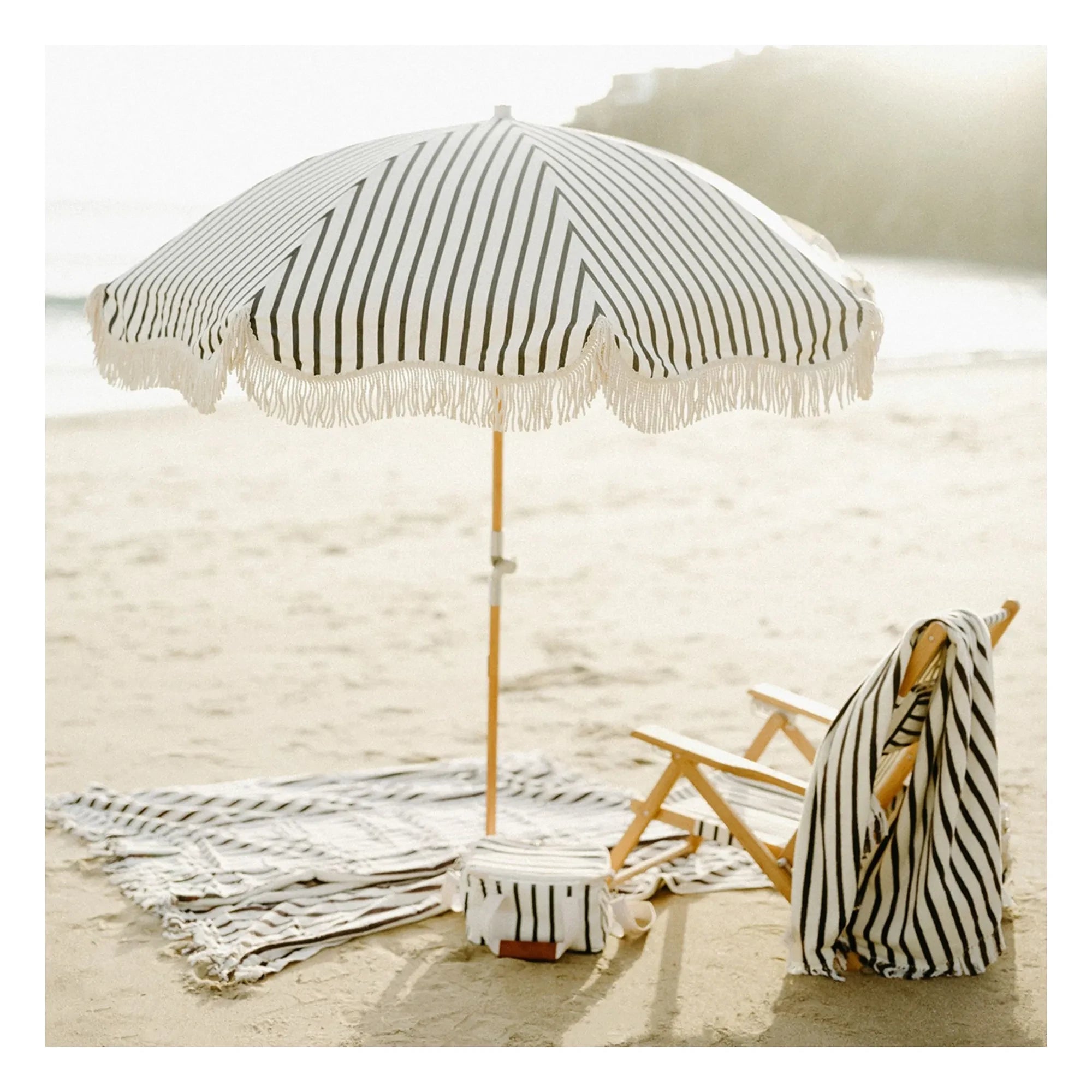 Business & Pleasure Co. - Toalla de playa | Negro