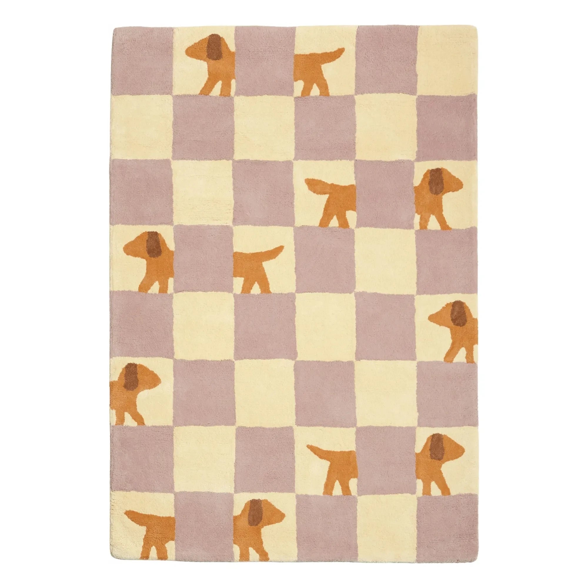 Bleuu-studio - Alfombra Walter Damier | Lila