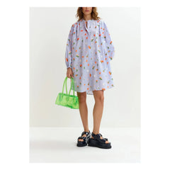 Essentiel Antwerp - Vestido Jalen bordado | Azul claro