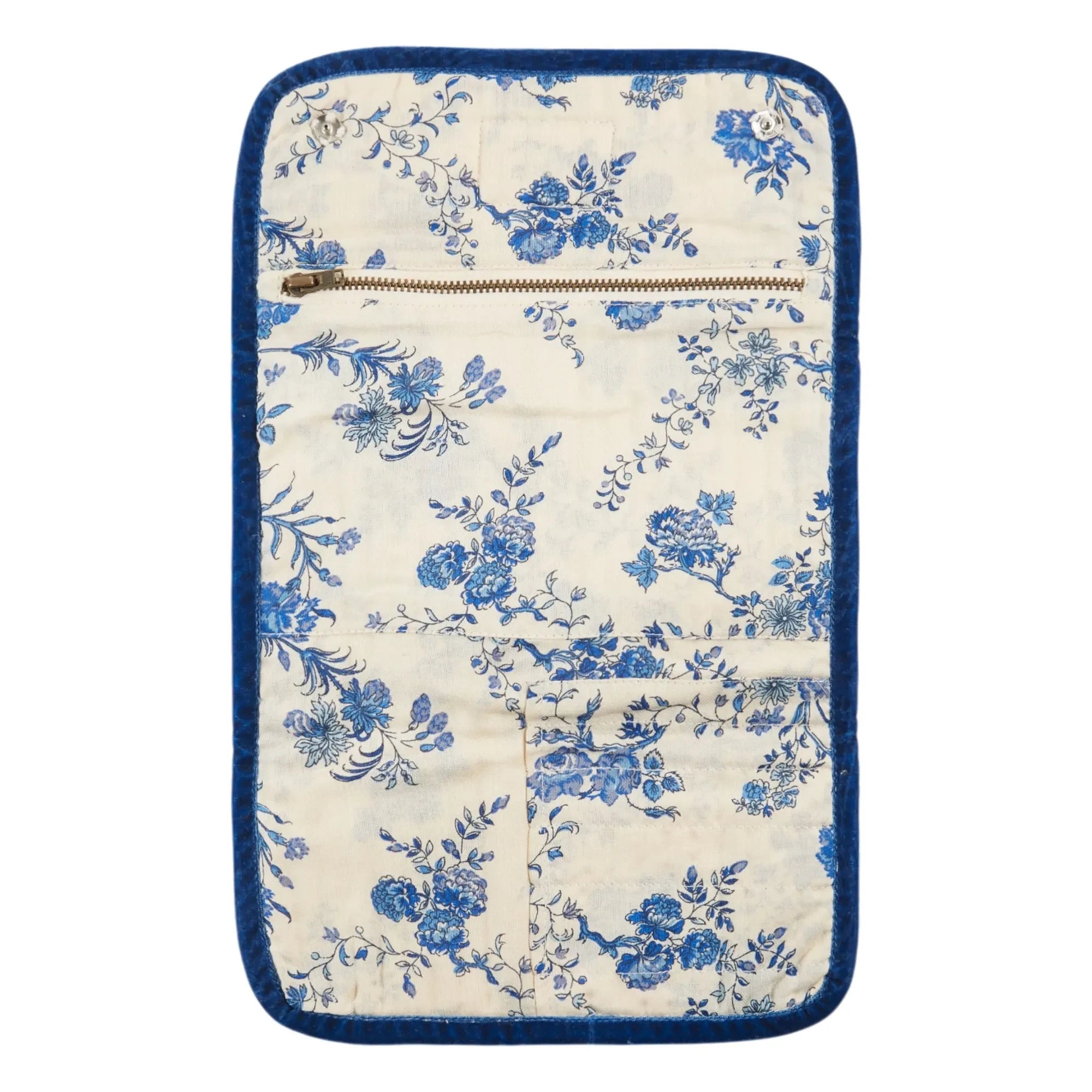 Emile et Ida - Funda para brochas de maquillaje | Azul