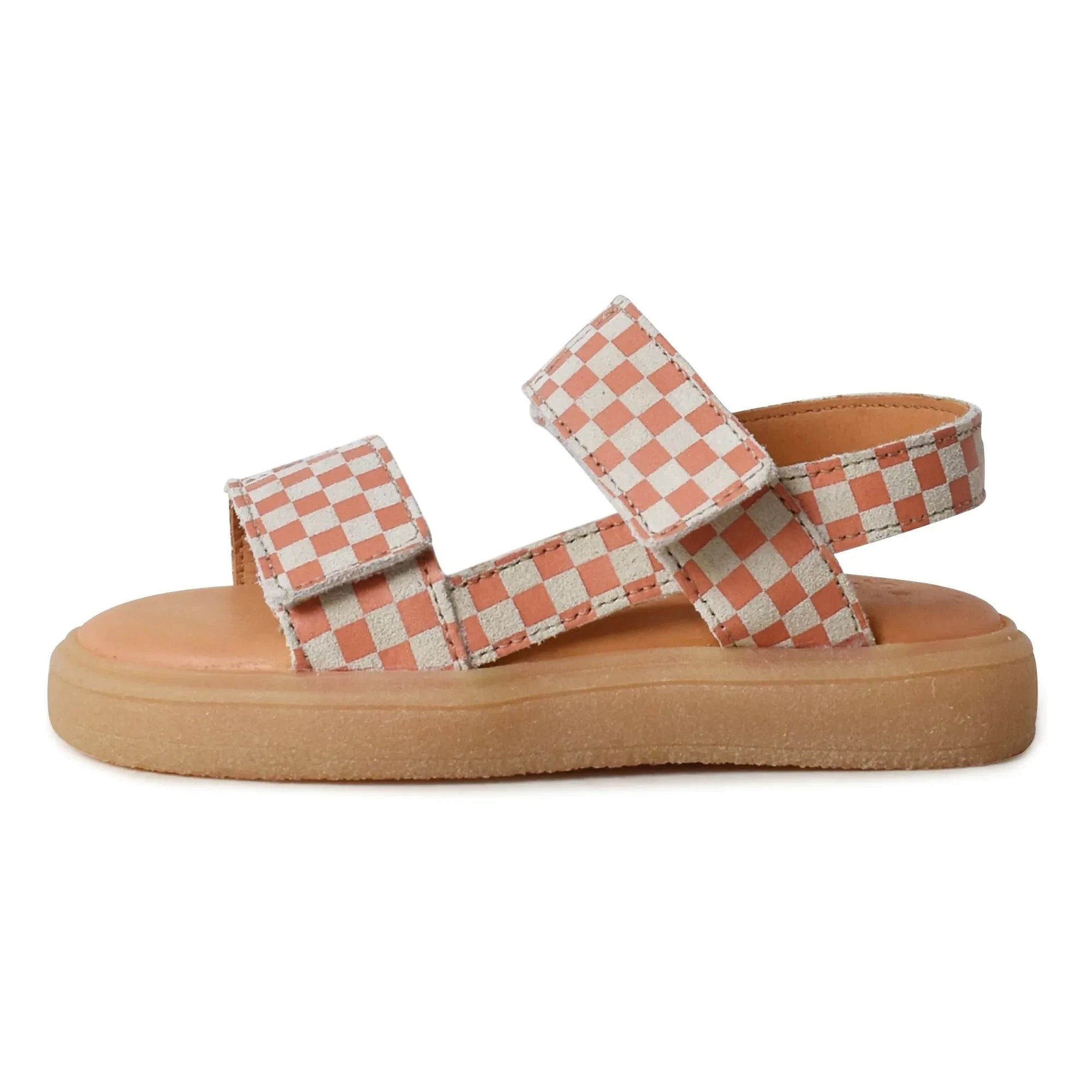 du Loua - Sandalias a Cuadros Du Malu | Coral