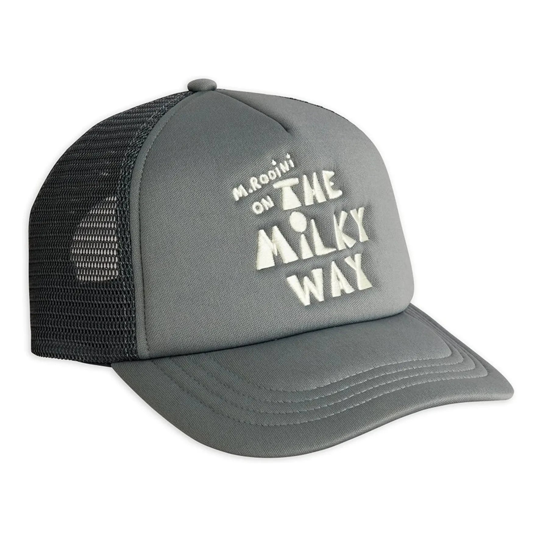 Mini Rodini - Gorro de fibra reciclada The Milky Way | Gris