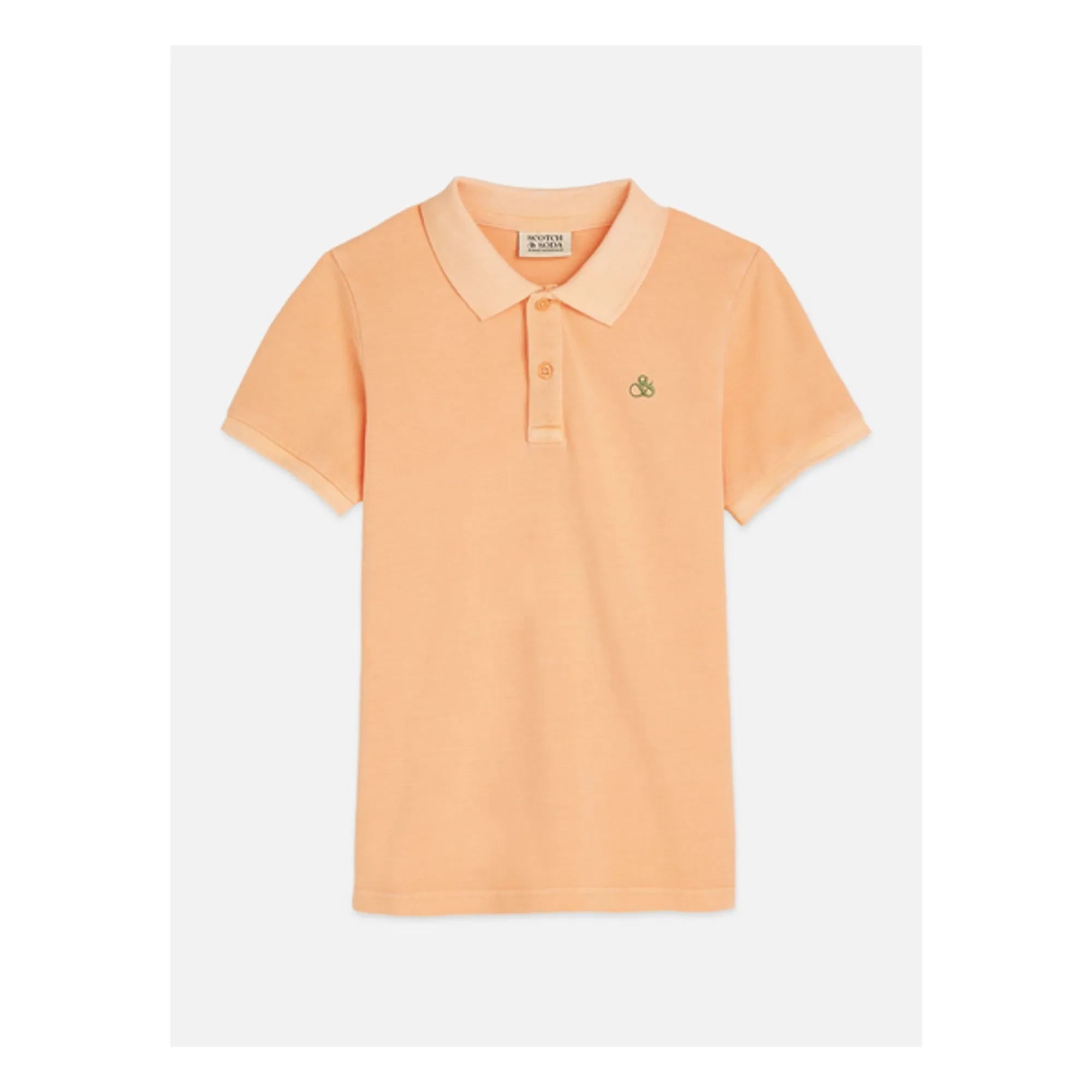 Scotch & Soda - Polo con logo bordado | Coral