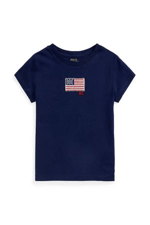 Polo Ralph Lauren Camiseta de algodón para niño