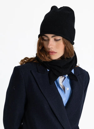 Smallable Woman - Gorra de Merino Clocker | Negro