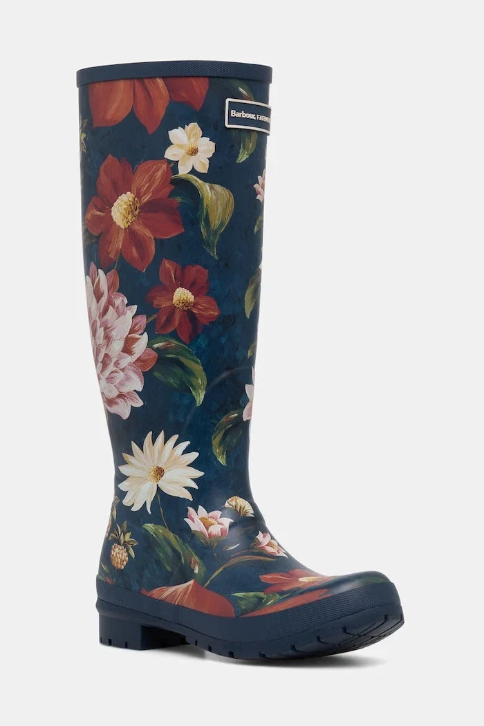 Botas de agua de mujer Barbour Barbour x Farm Rio Wild Flower Welly