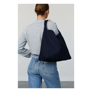 Marrea - Bolso cubo grande Marrea | Azul noche