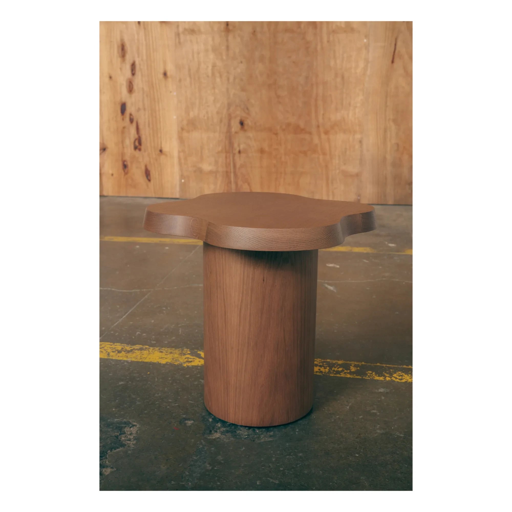Gabrielle Paris - Mesa auxiliar de exterior Iroko