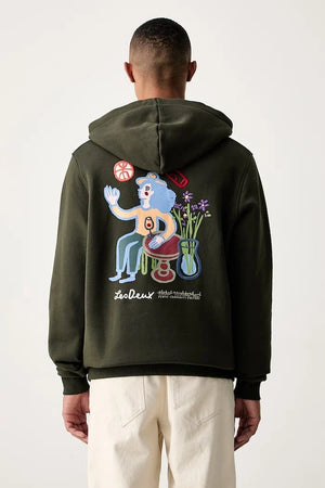 Sudadera con capucha de algodón para hombre Les Deux