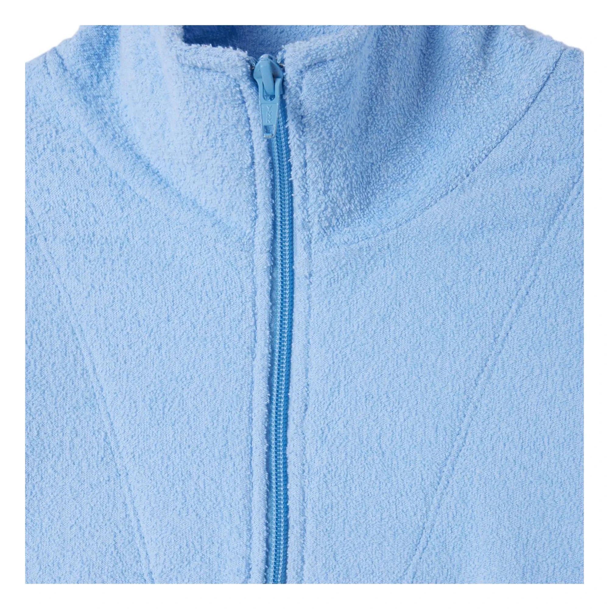 American Vintage - Sudadera Bobypark de Felpa Orgánica | Azul Claro