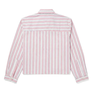 Finger in the nose - Camisa Corta a Rayas Crush | Rosa Claro