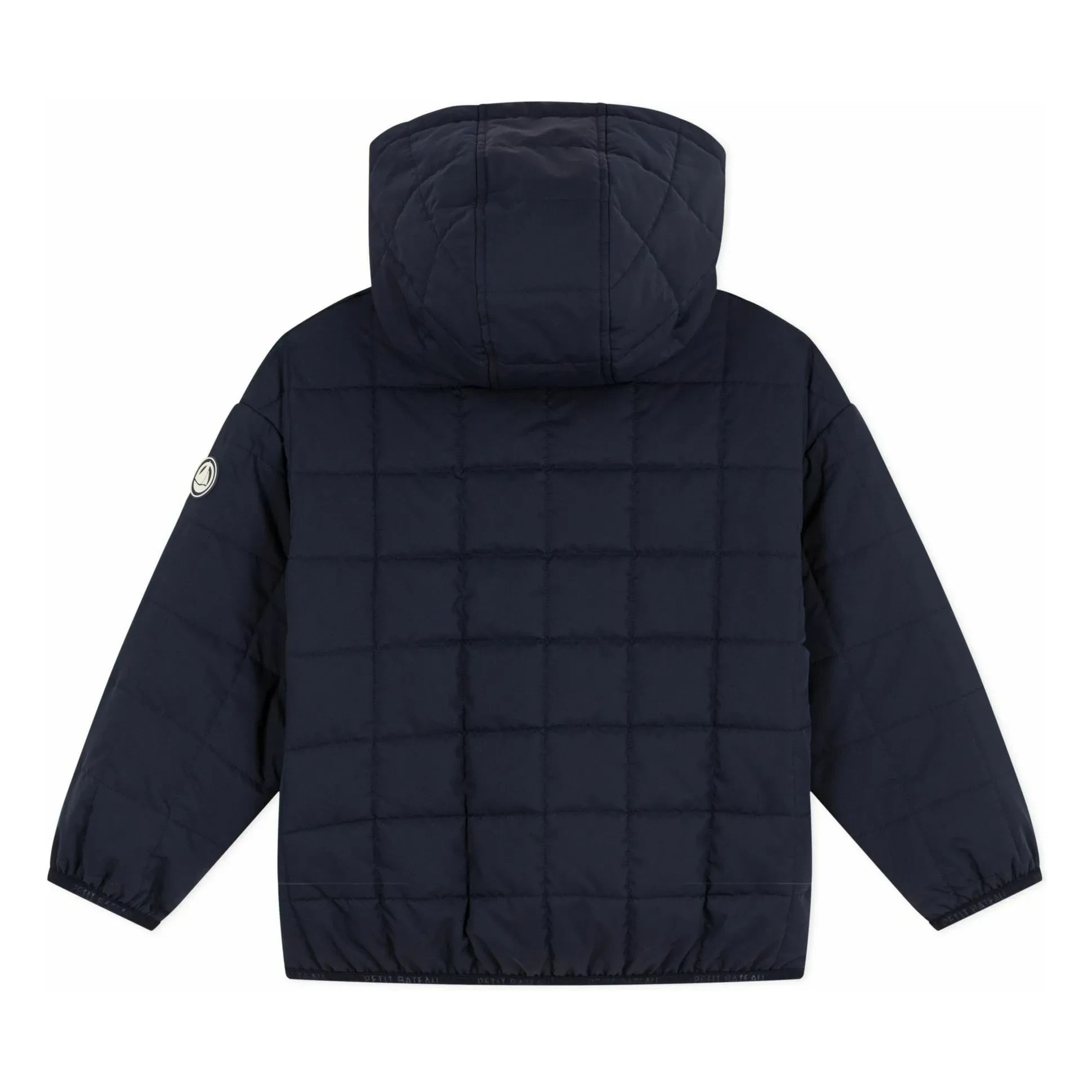 Petit Bateau - Plumas liso y ligero | Azul marino