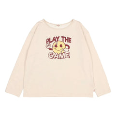 Búho - Play The Game Camiseta de algodón orgánico | Beige