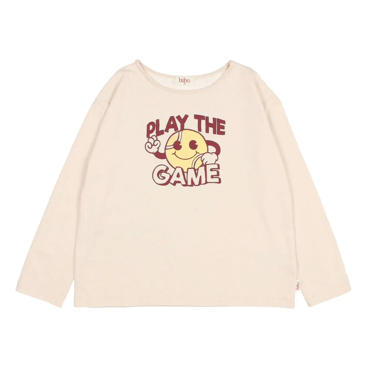 Búho - Play The Game Camiseta de algodón orgánico | Beige