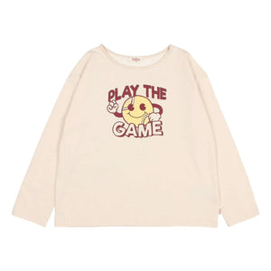 Búho - Play The Game Camiseta de algodón orgánico | Beige
