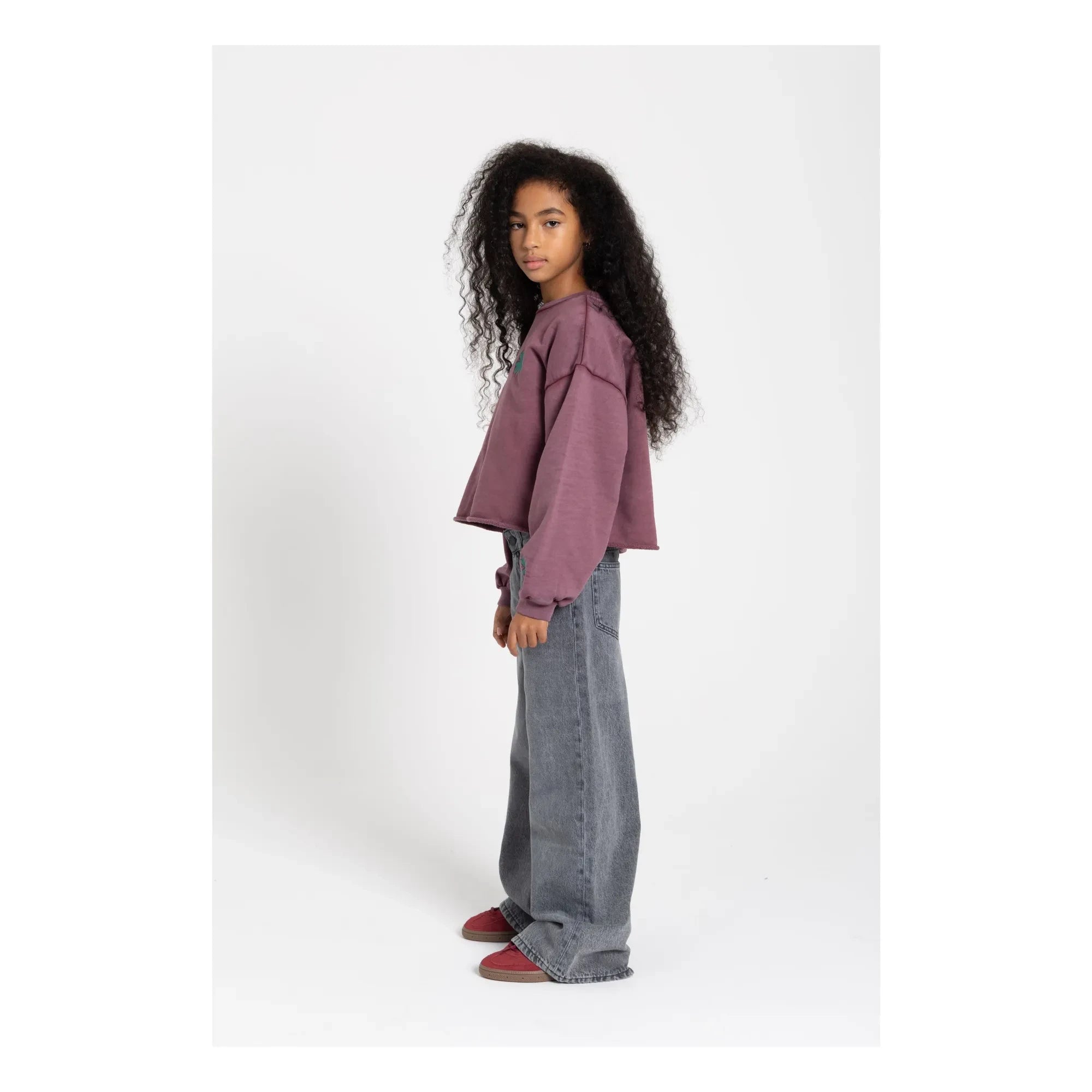 Finger in the nose - Jean Large abril | Gris denim