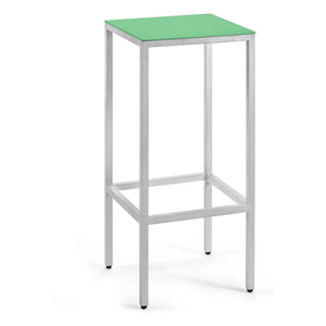 Valerie Objects - Taburete de bar 75 cm Alu, Muller Van Severen | Verde