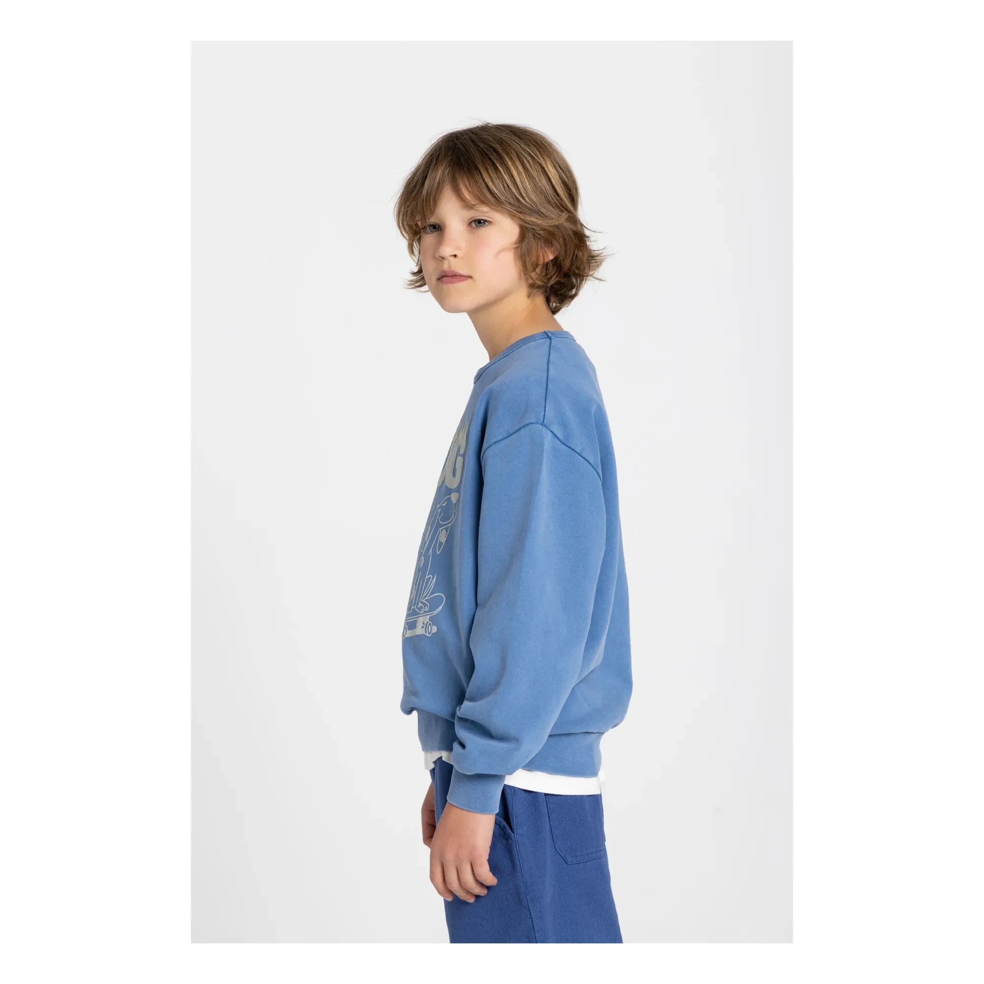 Hundred Pieces - Sweat Ryde God Town Algodón orgánico | Azul marino