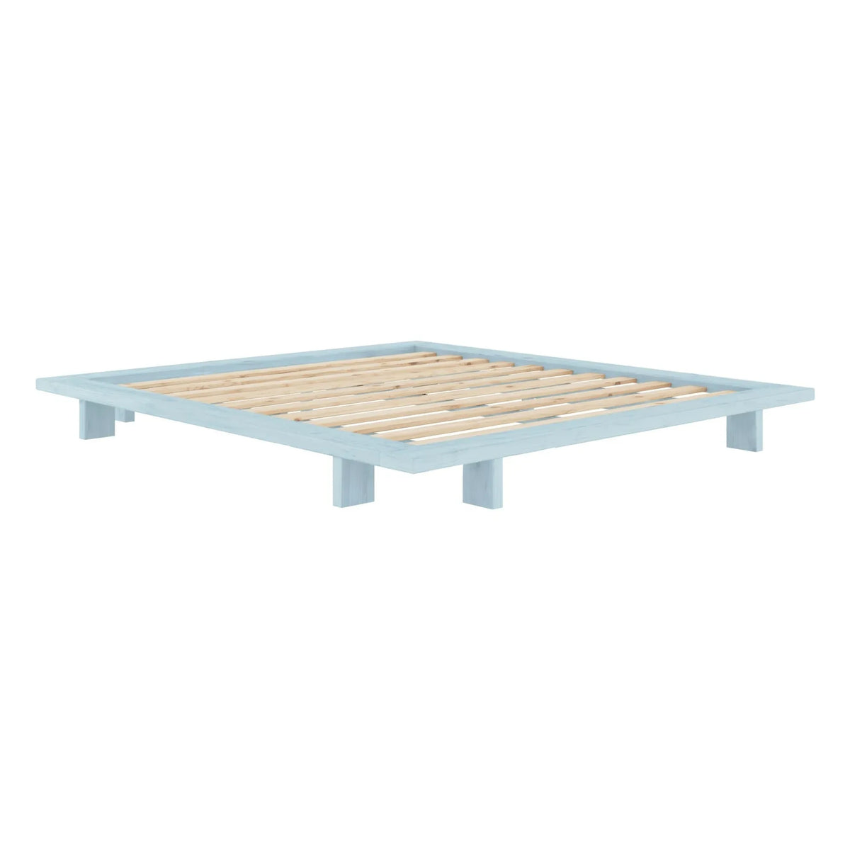 Karup Design - Cama japonesa de madera | Azul claro