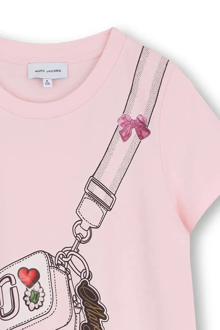 Vestido de algodón para niña Marc Jacobs