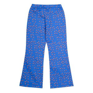 Jelly Mallow - Pantalones Flare Hearts | Azul