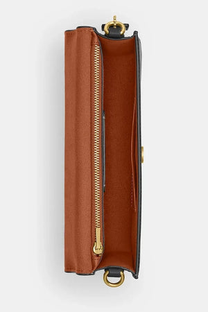 Bolso bandolera de piel Coach Elora Top Handle para mujer