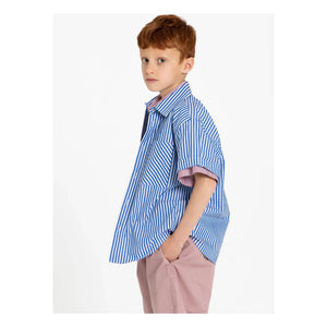 Finger in the nose - Camisa a rayas Rogue | Azul