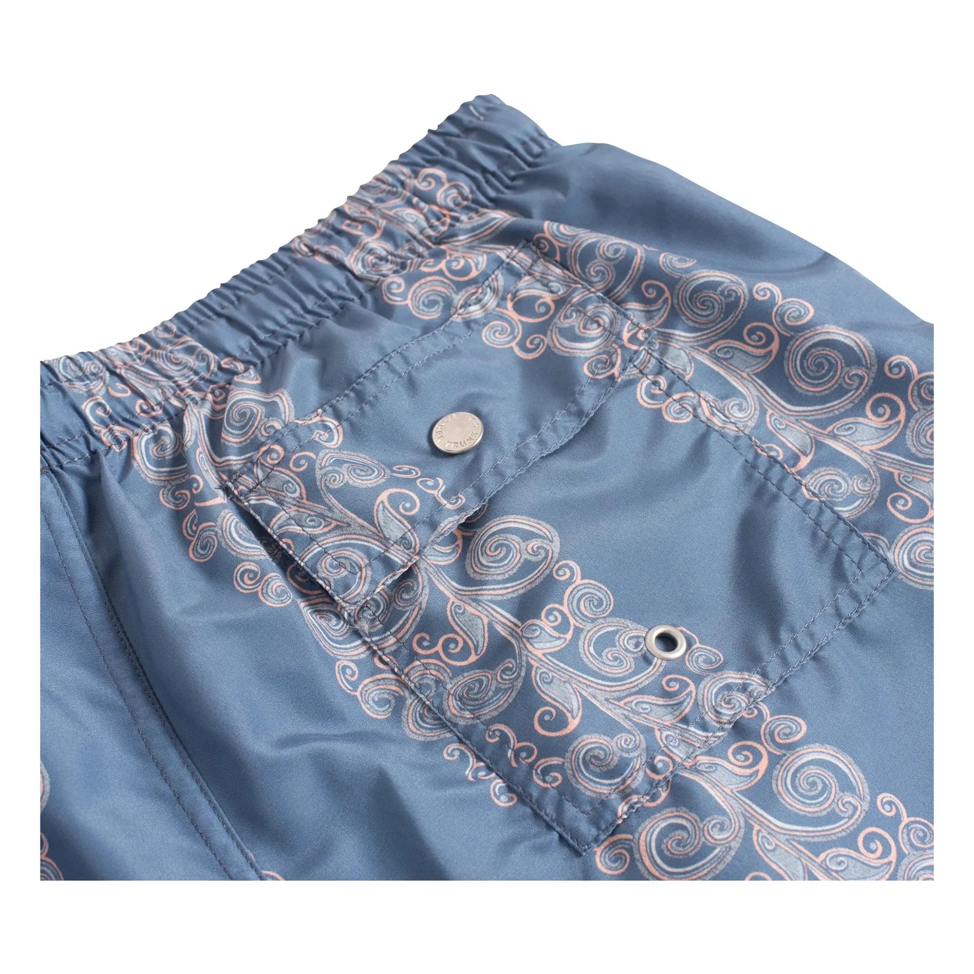 Bather - Camisa Coral Fiesta | Azul claro