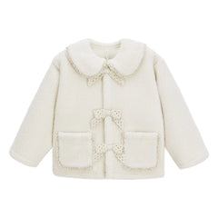 Rylee + Cru - Chaqueta sherpa crudo